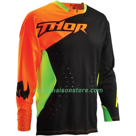 Maillot VTT/Motocross Thro CORE AIR DIVIDE Manches Longues N001